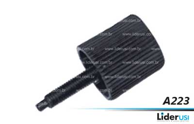 Peças Offset - Botão dos suportes de esfera roldana escova