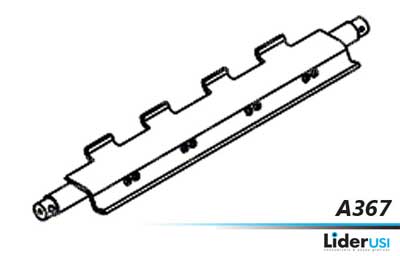 Peças Offset - Chapa da barra tira folha