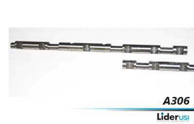 Peças Offset - Eixo das buchas de prender chapa