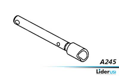 Peças Offset - Eixo de regulagem de ar