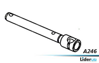 Peças Offset - Eixo de regulagem de ar