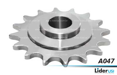 Peças Offset - Engrenagem de corrente da subida e descida da mesa