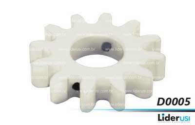 Peças Offset - Engrenagem de nylon do rolo imersor