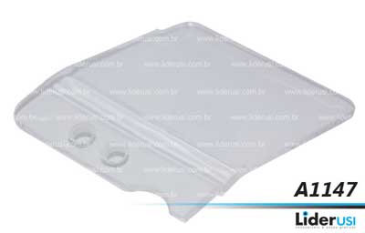 Peças Offset - Guia direita do puxador do papel - acrílico