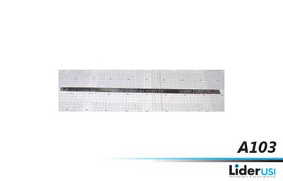 Peças Offset - Lâmina do suporte da mesa de entrada