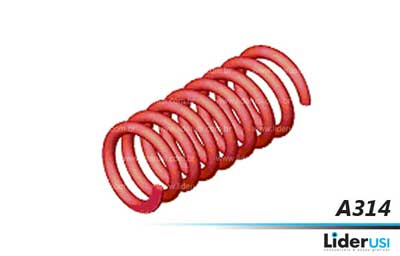 Peças Offset - Mola da forquilha de comando