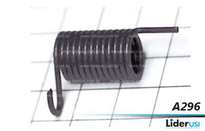 Peças Offset - Mola esq. do trinquete do prendedor de chapa