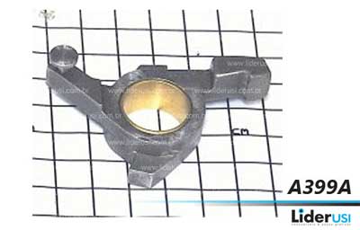 Peças Offset - Pinça do jacaré direita móvel