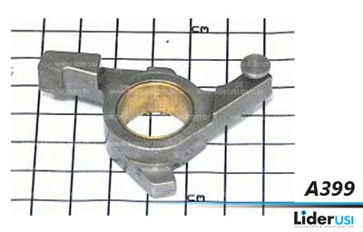 Peças Offset - Pinça do jacaré esquerda móvel