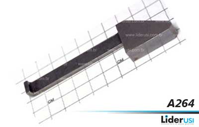 Peças Offset - Puxador direito