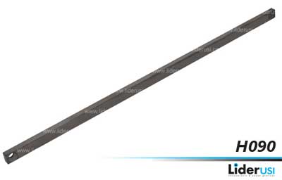 Peças Offset - Régua ranhurada