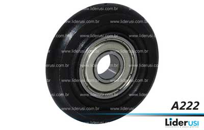 Peças Offset - Roldana metálica do suporte