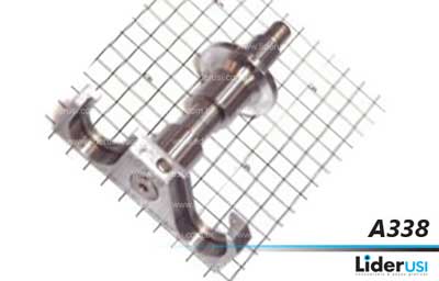 Peças Offset - Suporte guia do rolo de água dir.